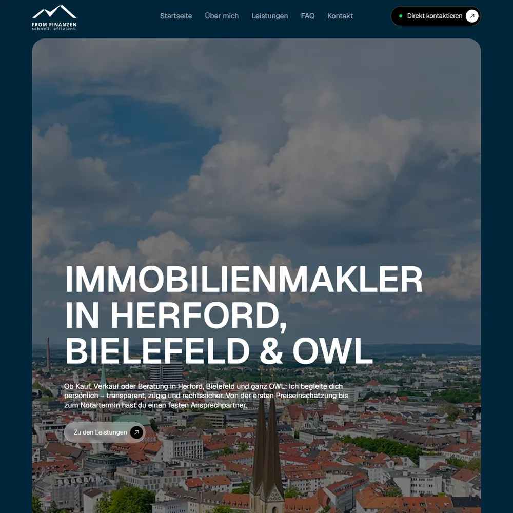 Screenshot von From Finanzen